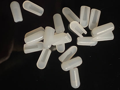 white end caps, viewed from all sides