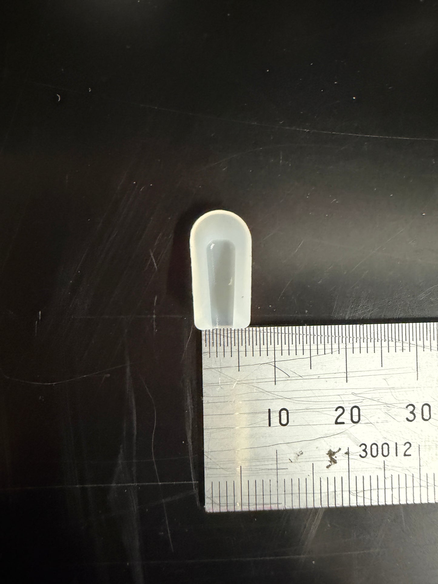 Silicone end caps - White