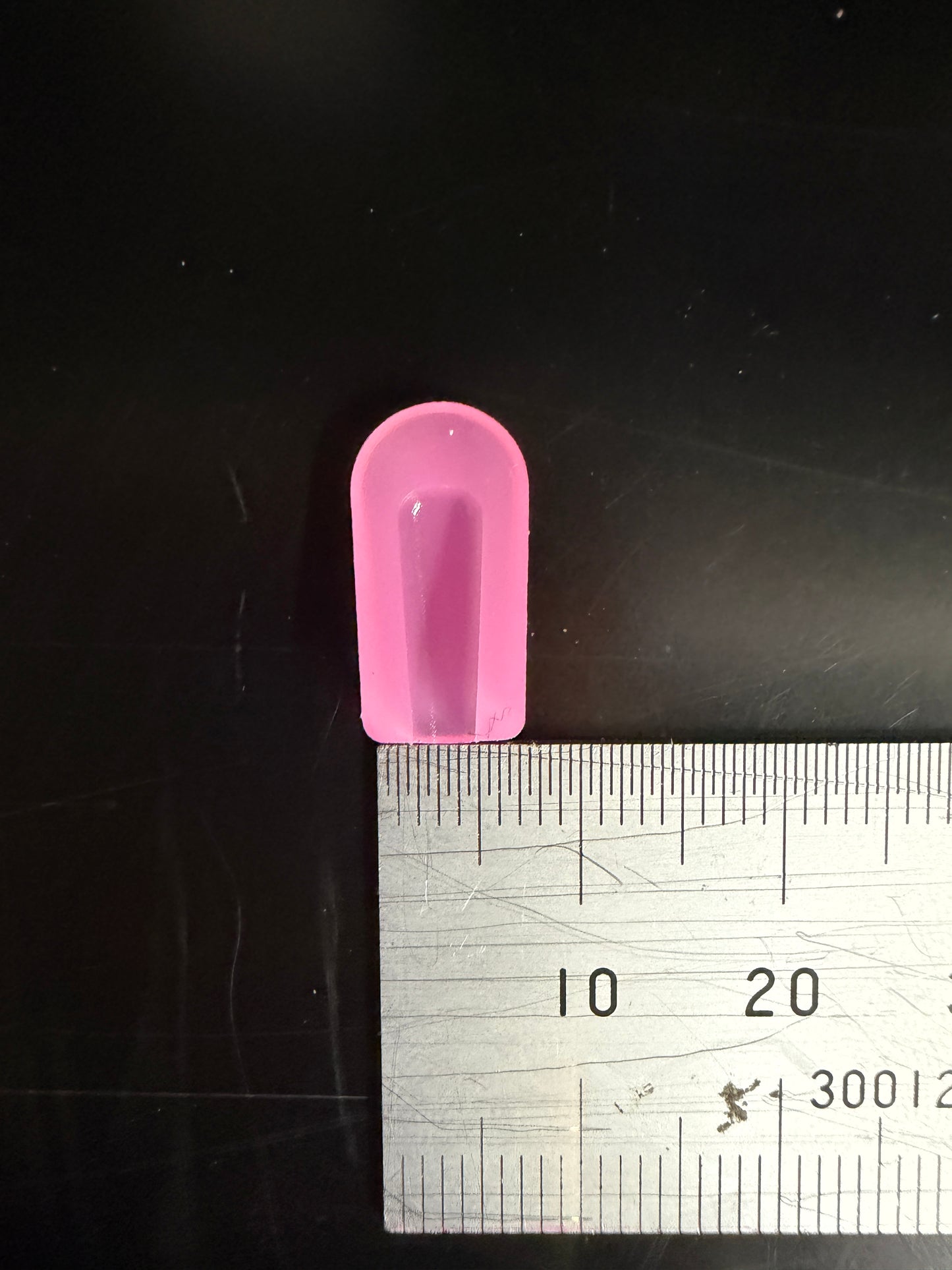 Silicone end caps - Hot Pink