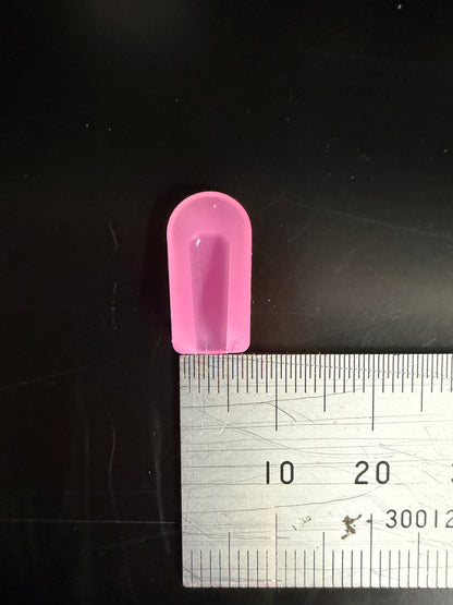 Silicone end caps - Hot Pink