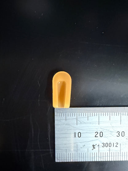 Silicone end caps - Orange