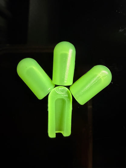 8*16mm green end caps
