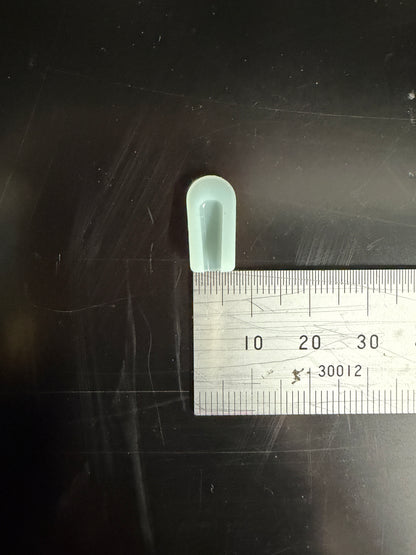 8*16mm ice blue end caps
