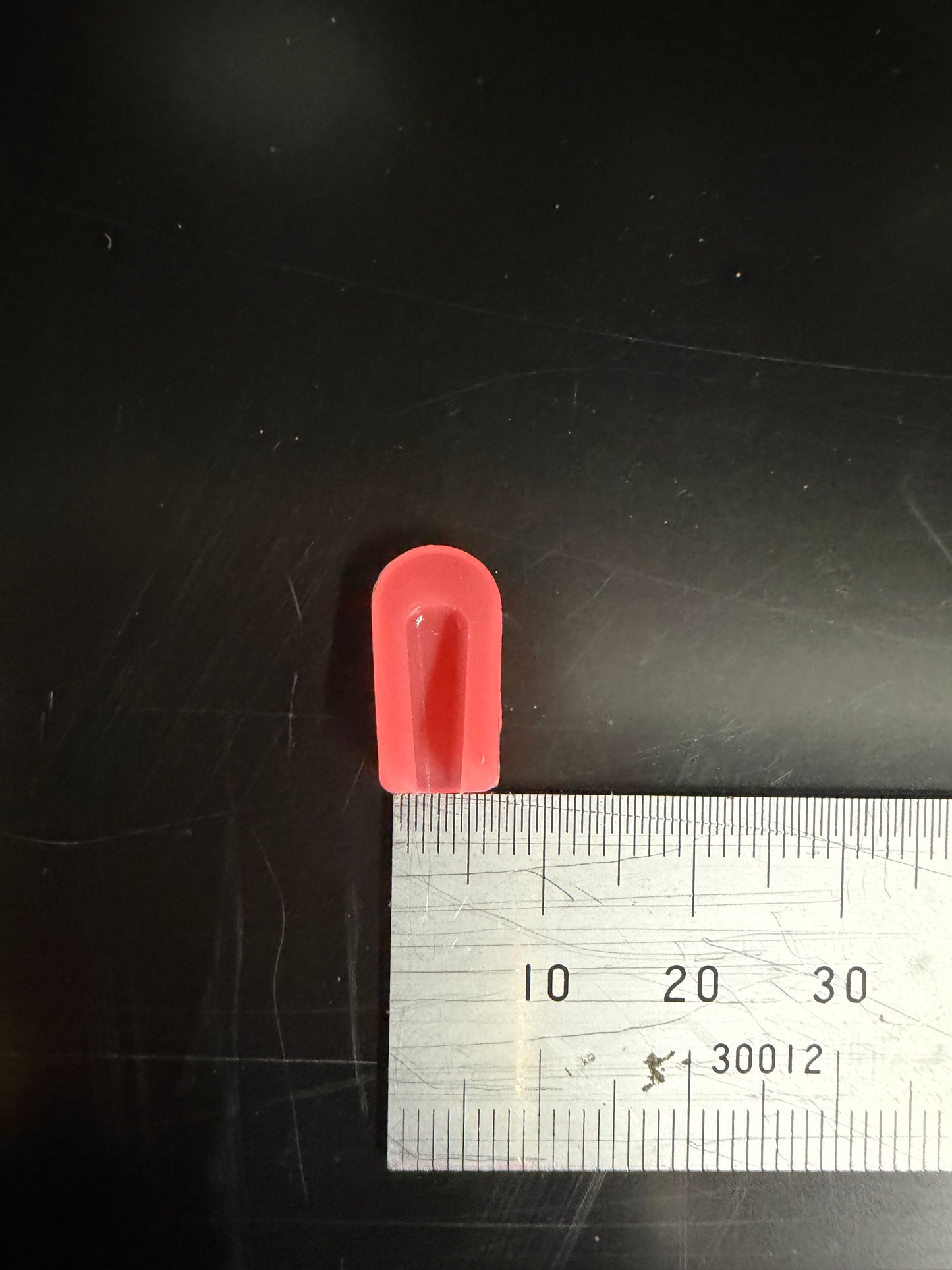 Silicone end caps - Red
