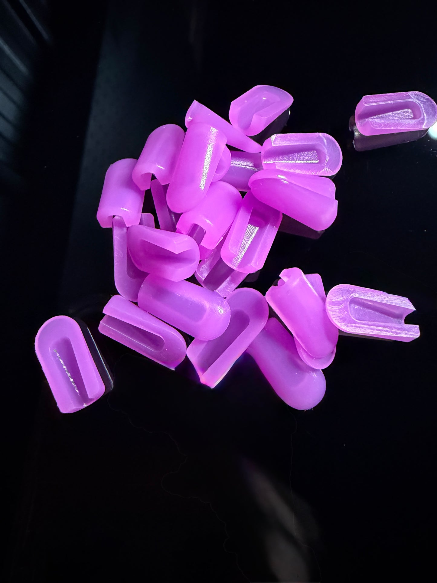 purple end caps 8*16mm