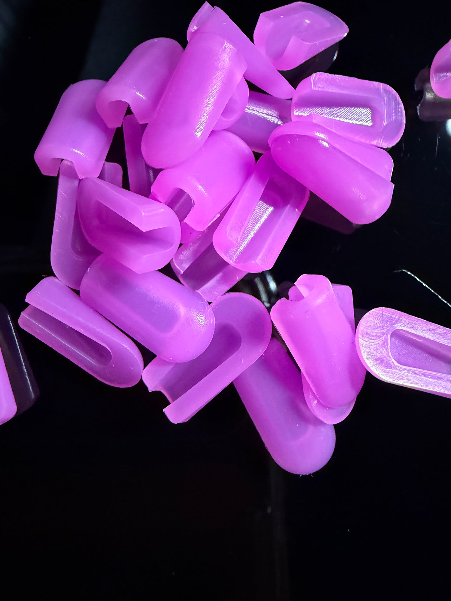purple end caps 8*16mm