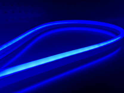 LED NEON FLEX 24V, 16x8mm, Dark Blue