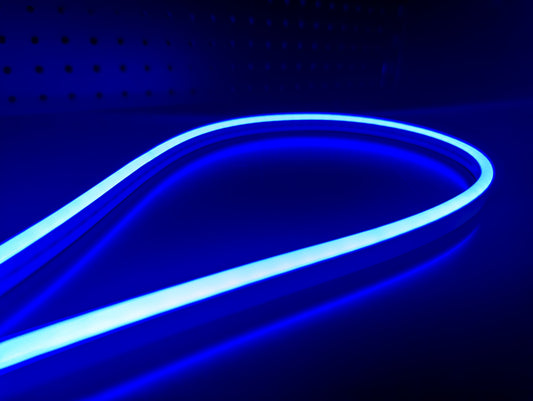 LED NEON FLEX 24V, 16x8mm, Dark Blue