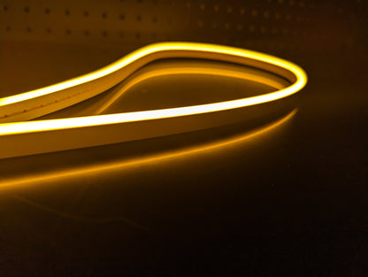 LED NEON FLEX 24V, 12x6mm, Golden Yellow