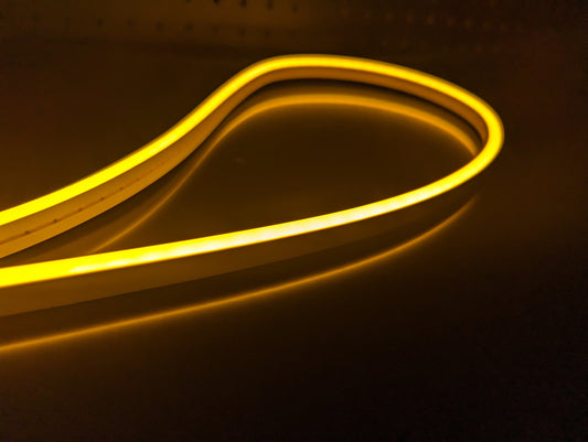 LED NEON FLEX 24V, 12x6mm, Golden Yellow