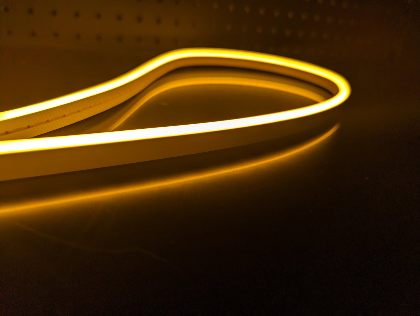 LED NEON FLEX 24V, 16x8mm, Golden Yellow