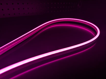 LED NEON FLEX 24V, 16x8mm, Hot Pink