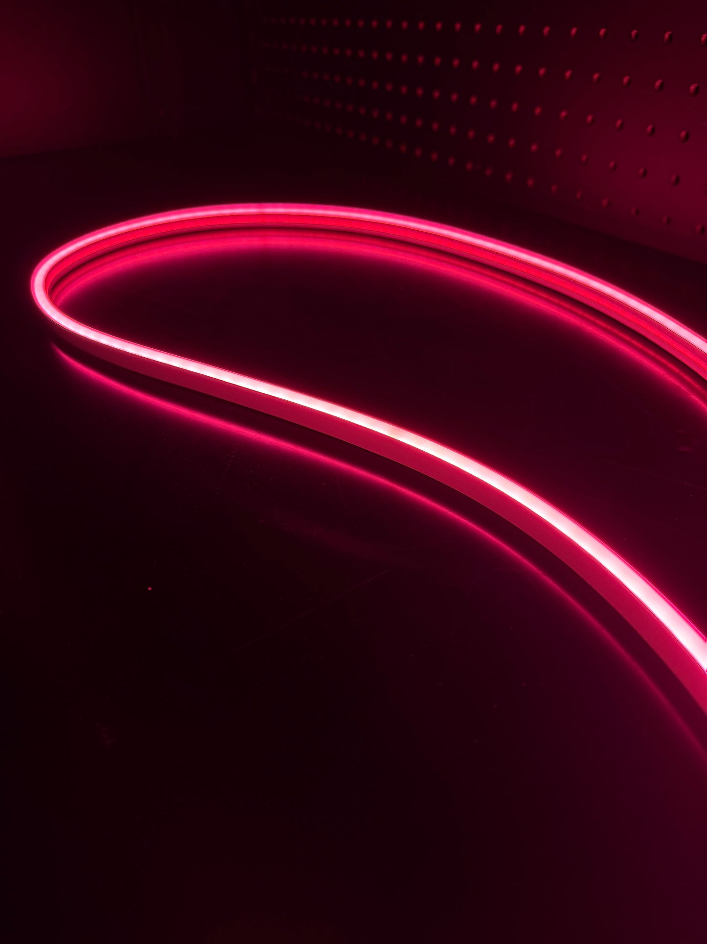 Red LED silicone neon rope 5 meters