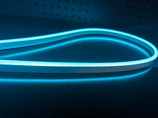 Ice Blue LED silicone neon rope 5 meters