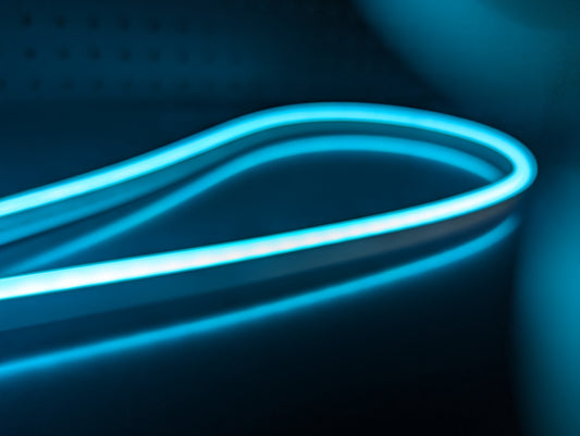 LED NEON FLEX 24V, 12x6mm, Ice Blue