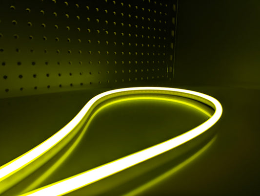 LED NEON FLEX 24V, 12x6mm, Lemon Yellow