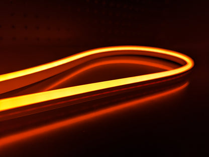 LED NEON FLEX 24V, 12x6mm, Orange