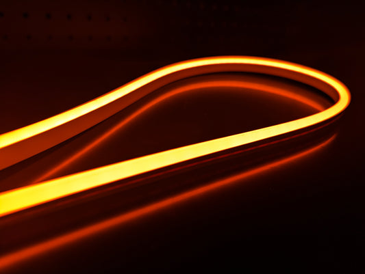 LED NEON FLEX 24V, 16x8mm, Orange