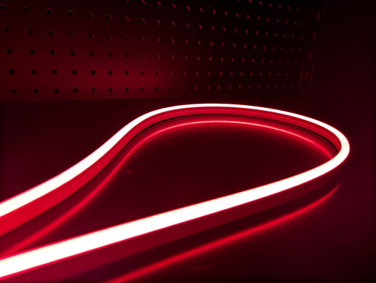 LED NEON FLEX 24V, 16x8mm, Red