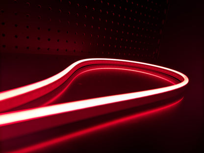 LED NEON FLEX 24V, 12x6mm, Red